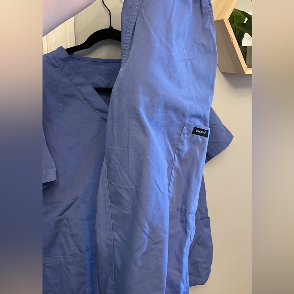 Blue Scrub Set